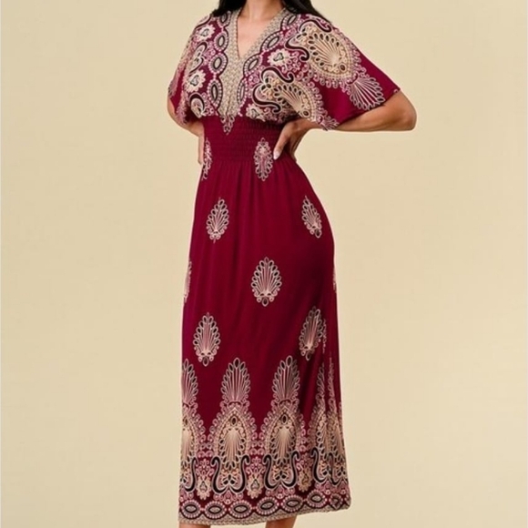 Printed Women's Dresses Size S/M - Picture 2 of 4